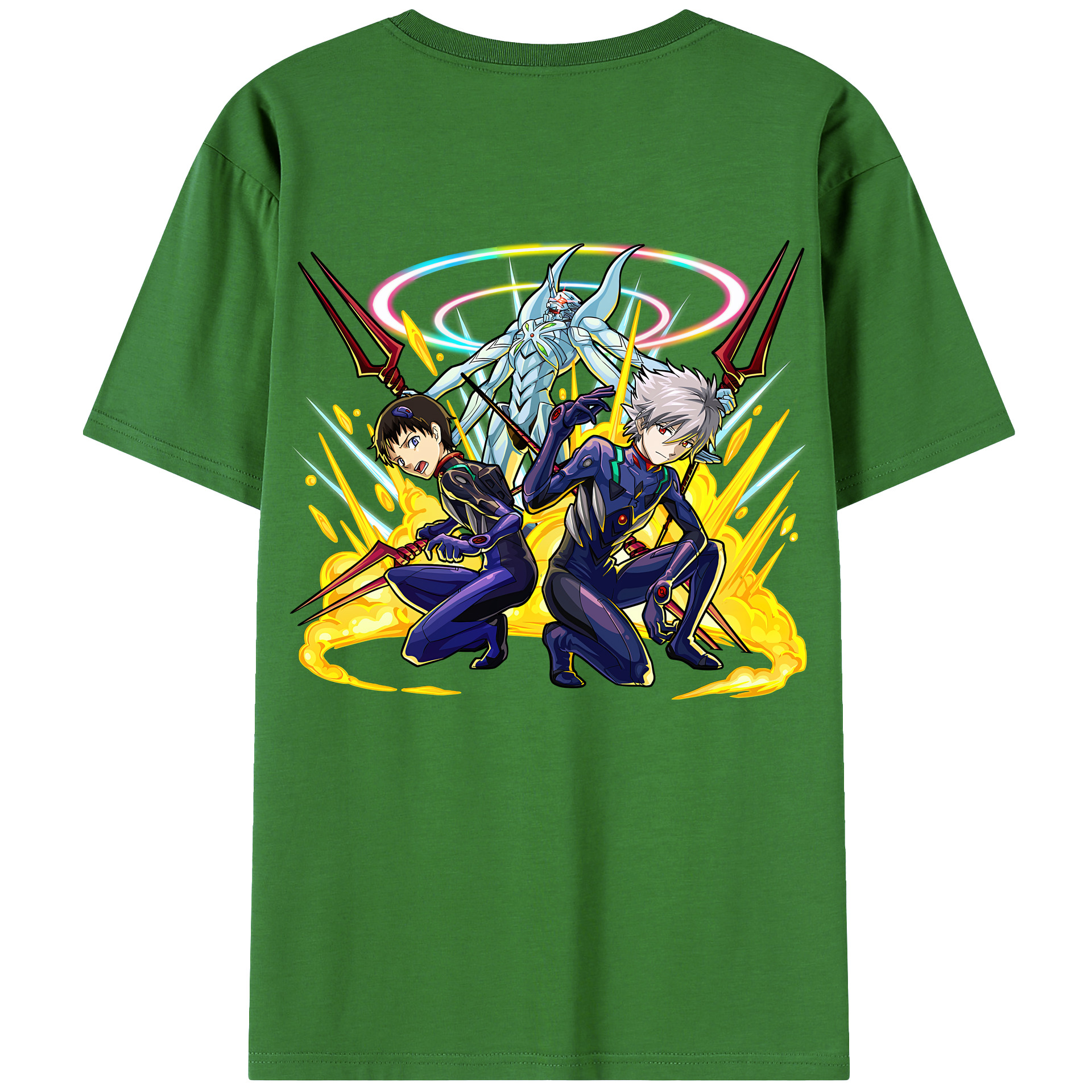 （画像用） EVA 新世紀エヴァンゲリオン レディース半袖Tシャツ(バックプリント)